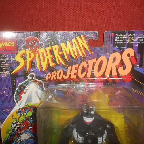 Spiderman Venom figure 1994 Toy-Biz used, original packaging