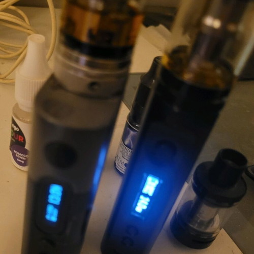 Electronic cigarette set used with mod, Aspire Alter Ego, atomizers, liquids