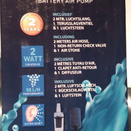 HS Aqua Air Pump DC-50 battery rechargeable air pump used