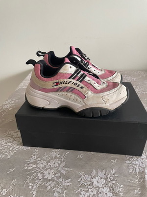 Tommy Hilfiger Heritage Wmns Runner ροζ chunky αθλητικά παπούτσια μέγεθος 36 μεταχειρισμένα