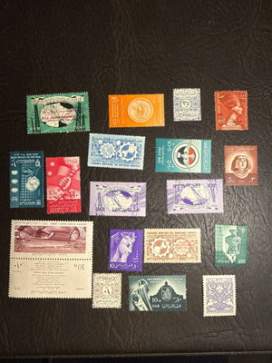 Collectible stamps from Egypt and UAR, new