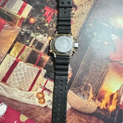 Citizen Pro Master 5812 watch like new, white and gold
