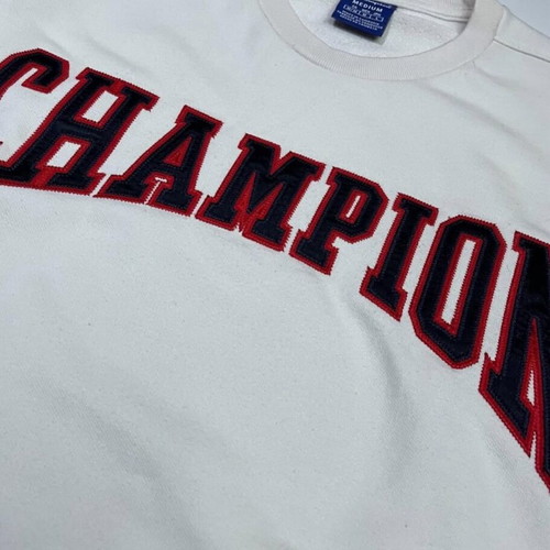 Champion men's sweatshirt white like new, size M