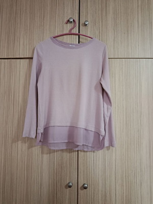 Ovs Fashion spring-fall shirt small, like new, purple