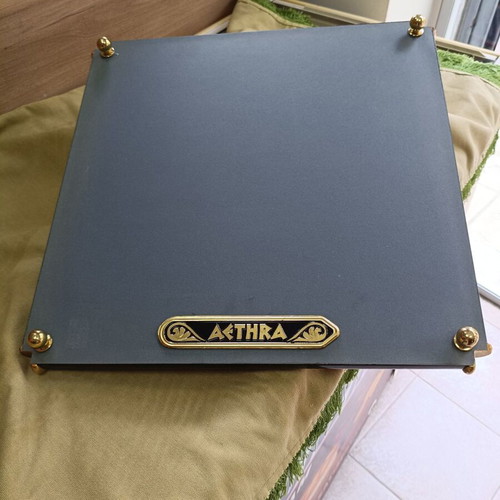 Aethira chessboard used, wood and metal