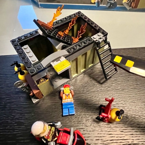 Lego City Fire Helicopter 60108 like new