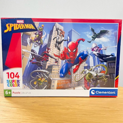 Spider-Man Puzzle 104 Pieces by Clementoni New