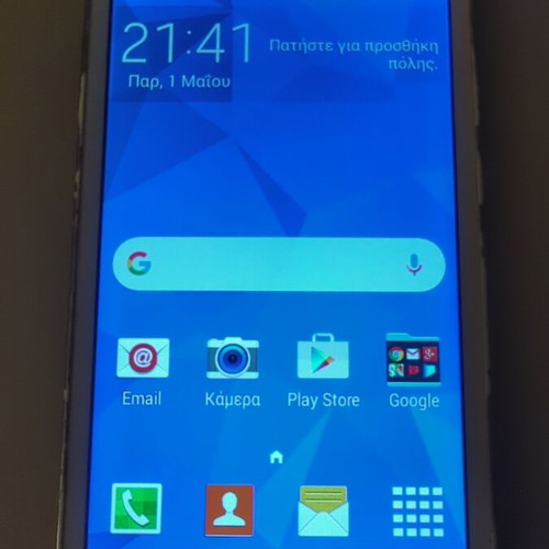 Samsung Galaxy Grand Neo used without battery and charging cable