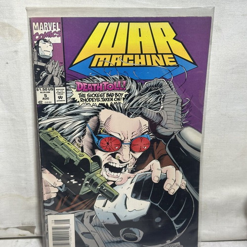 War Machine #5 Marvel comic 1994 like new, Death Toll cover