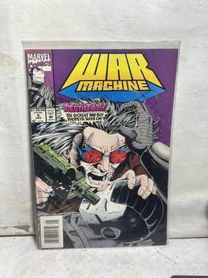 War Machine #5 Marvel comic 1994 like new, Death Toll cover