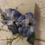 Candle for gift with handmade composition new
