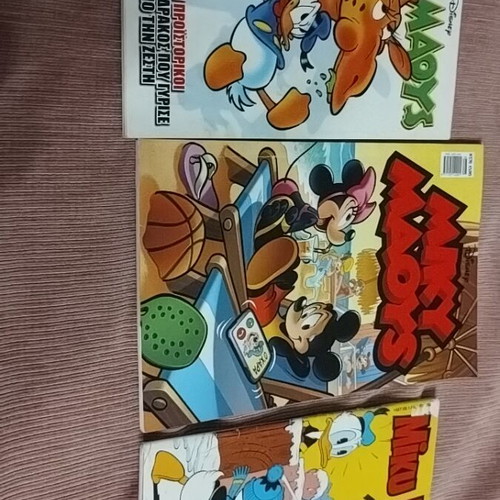 Mickey Mouse comics like new, set of 3
