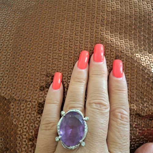 Fo bijoux rings used, set of 4, with slight color wear