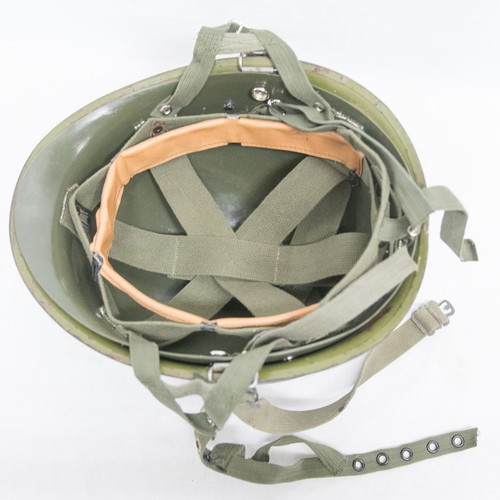 M.1 Paratrooper Unit Helmet 1970 Greek Army used