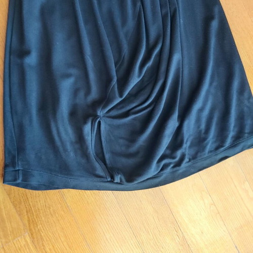 Women's black long dress like new, RENI LEZA