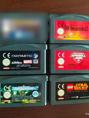 Game Boy Advance παιχνίδια σαν καινούργια, πακέτο 5 αυθεντικά