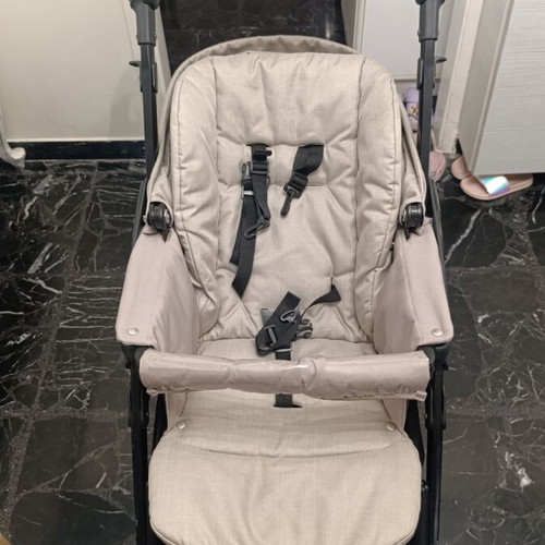 Cam 3-in-1 stroller like new with adjustable seat and car seat