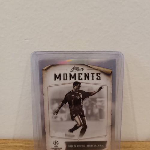 Topps Finest Moments Patrick Kluivert Ajax Afc card new