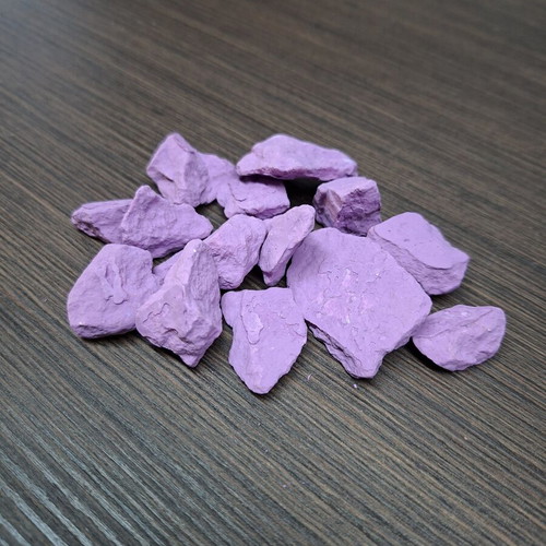 Decorative stones purple color