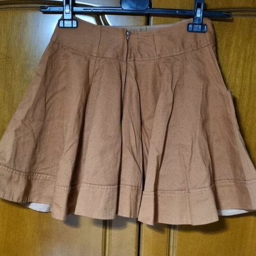 ASOS skirt brown - tan with high waist, like new