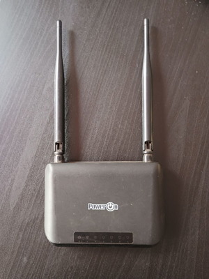 Power On Access Point Router used signal amplifier