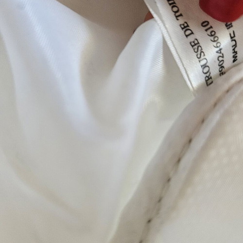 Dior toiletry bag like new, white, large capacity