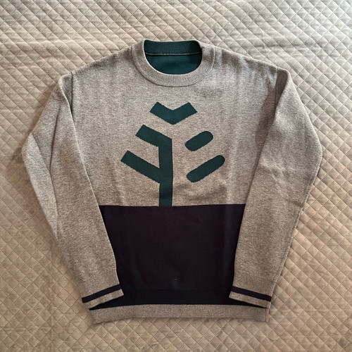 Okaidi boys' gray sweater size 152 cm like new