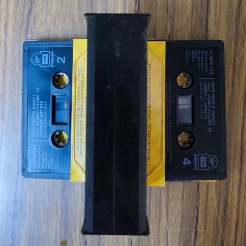 Now That's What I Call Music! 19 cassette tapes used, 2 pieces 1991