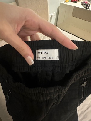 Black Demin pants Bershka black, like new, size S