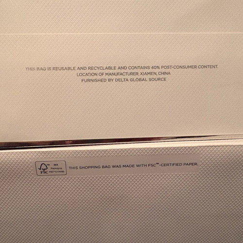 Tom Ford paper bags like new, set of 2 pieces