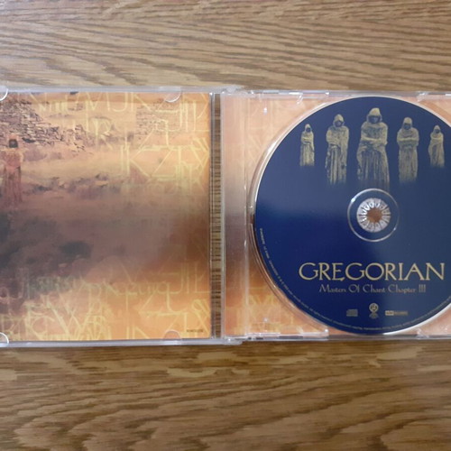 Gregorian pack Masters Of Chant Chapters I, II, III original music CD