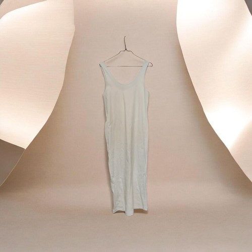 Midi fitted dress H&M new, white, size L
