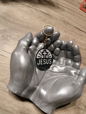 Jesus Keychain Symbol of Faith and Spirituality new