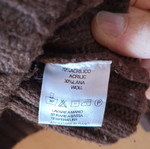 Evolution brown sweater used, size Large