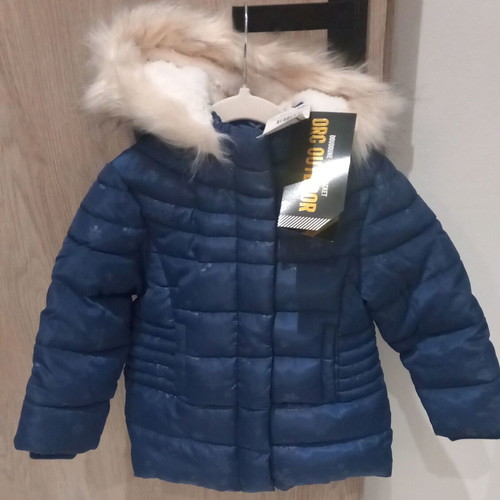 Girls' jacket new Orchestra 3 years blue 98 cm