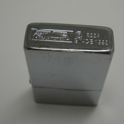 Team Pistol 2004 vintage windproof petrol lighter unused