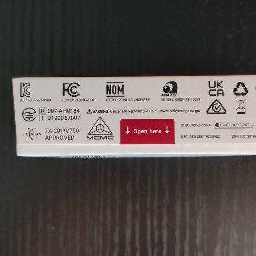 Raspberry Pi 4 Model B 2GB RAM with set of 4 heatsinks, new
