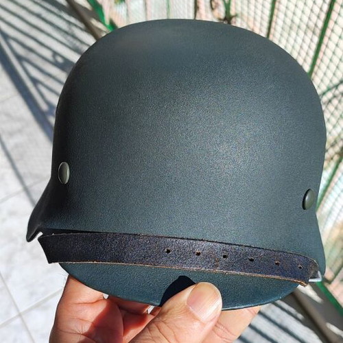 German M40 helmet from World War II like new, restored