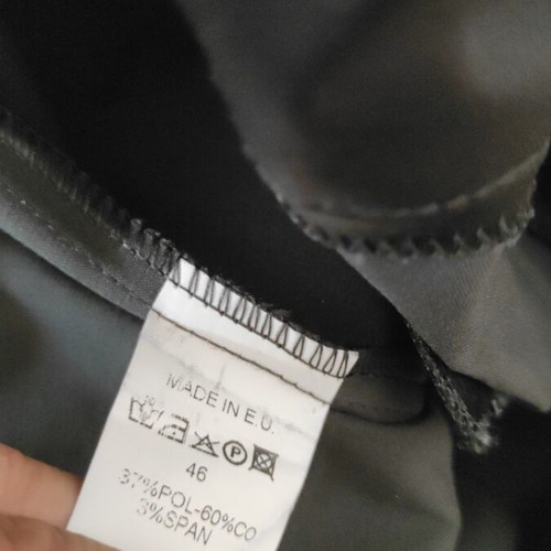 Figaro satin pants size M like new, black