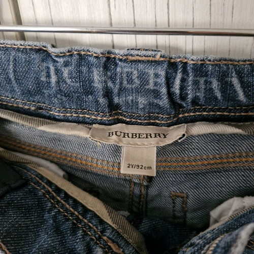 Burberry kids' jeans like new, size 2y, blue