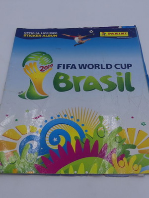 Panini 2014 FIFA World Cup Βραζιλία Επίσημο Άλμπουμ Αυτοκόλλητων μεταχειρισμένο