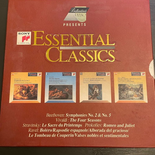 Essential Classics used, classical music