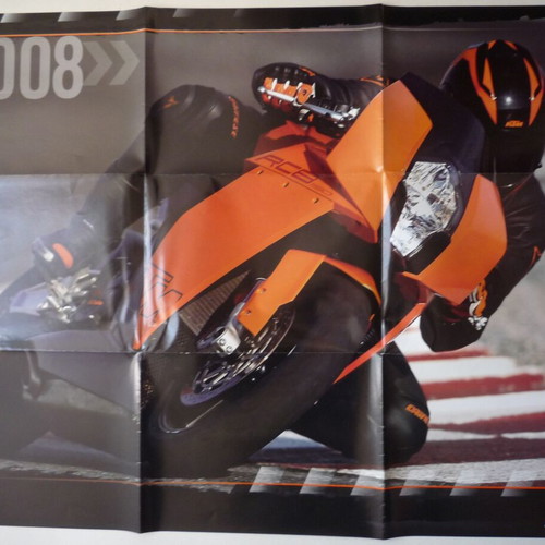 KTM 2008 poster all models, new
