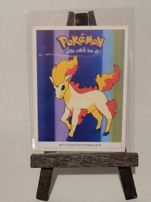 Pokemon Dunkin Boomer Card #77 Ponyta like new