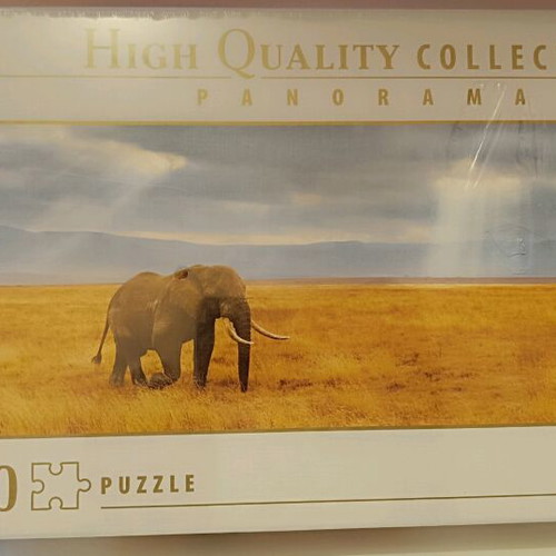 Clementoni Panorama Elephant Puzzle new, 1000 pieces