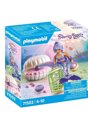 Playmobil Princess Magic Γοργόνα με κοχύλι μαργαριταριών και αξεσουάρ