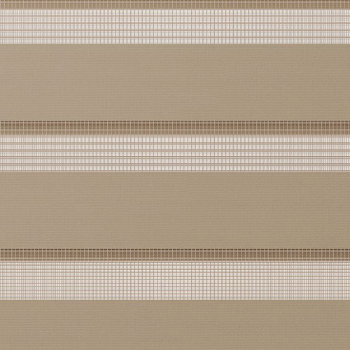 Story Roman Roller Blind with Double Pattern 80x180cm Light Brown New
