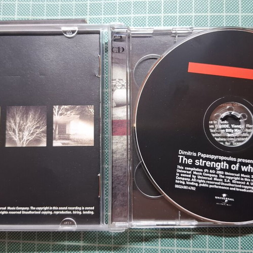 Dimitris Papaspyropoulos double CD used