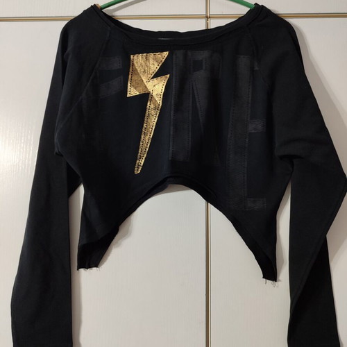 Blouse one size black like new