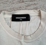 Dsquared2 men's t-shirt like new, size L, white multicolor